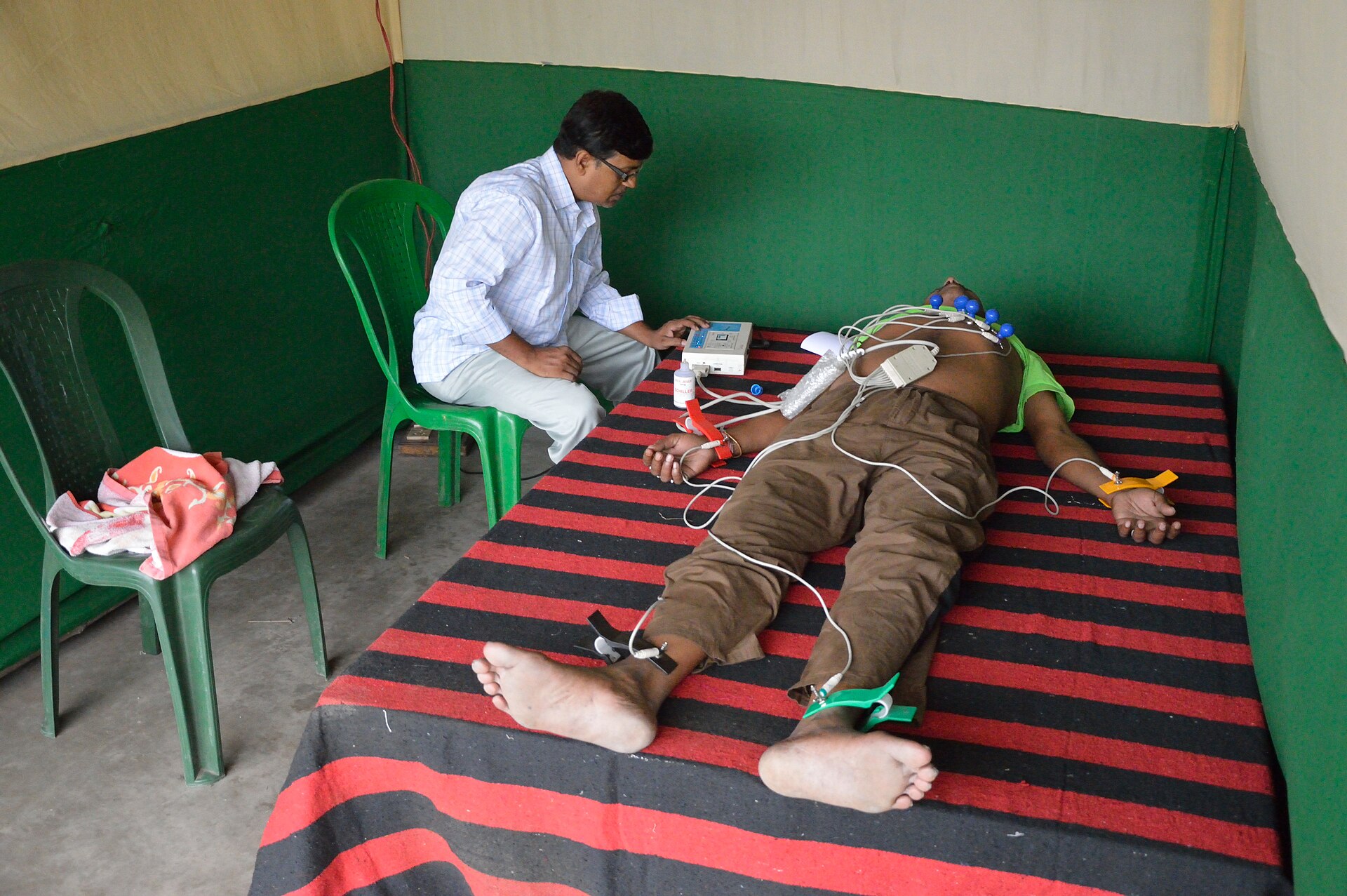 Cardiology Technology ECG lab